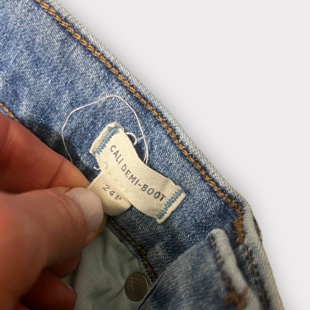 Madewell Blue Boot Cut Jeans with Vintage Flare - Picture 6 of 6
